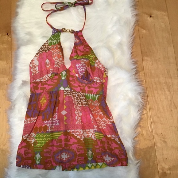 Trina Turk Tops - 3/$25 TRINA TURK Colorful Halter Top